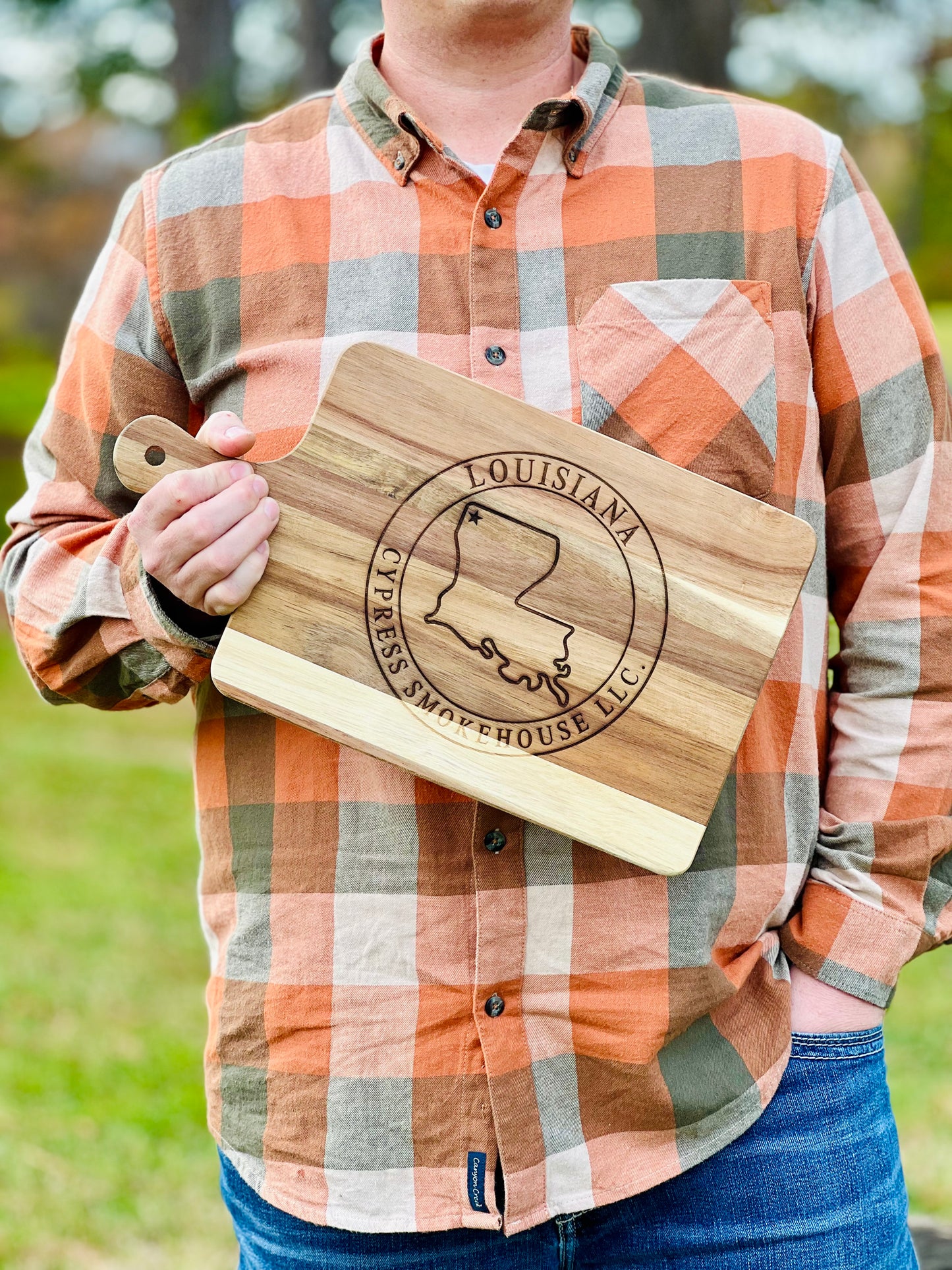 Engraved Wooden Cutting Board